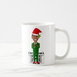 Taza De Café barack obama santa claus