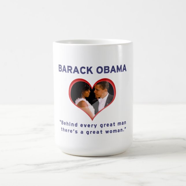 Taza De Café Barack y Michelle Obama (Centro)
