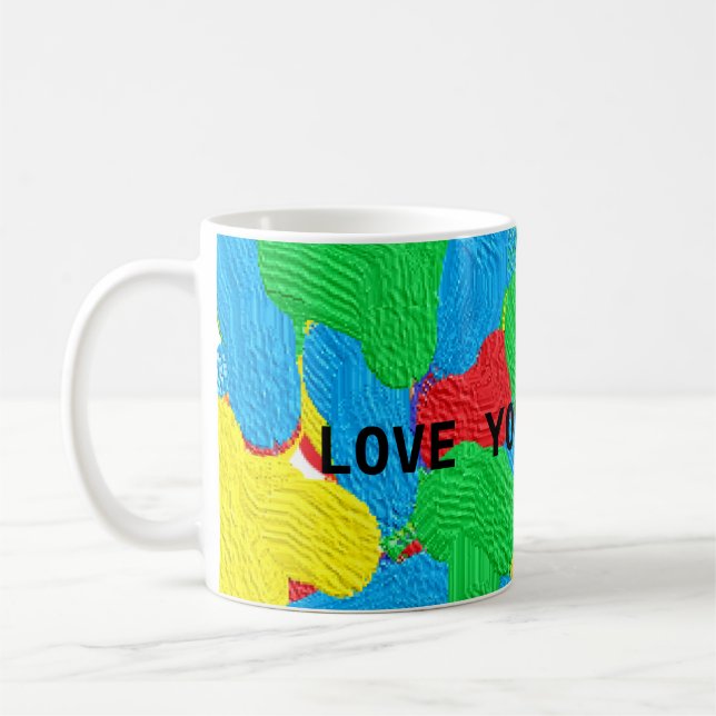 Taza De Café barba de moda de verano (Izquierda)