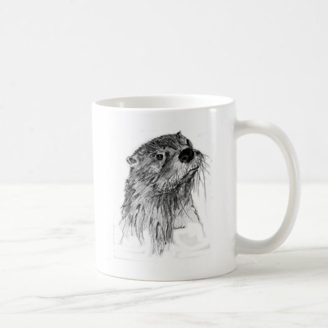 Taza De Café Barbas de la nutria (Derecha)