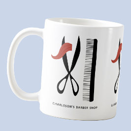 Taza De Café Barber Hairdresser Business
