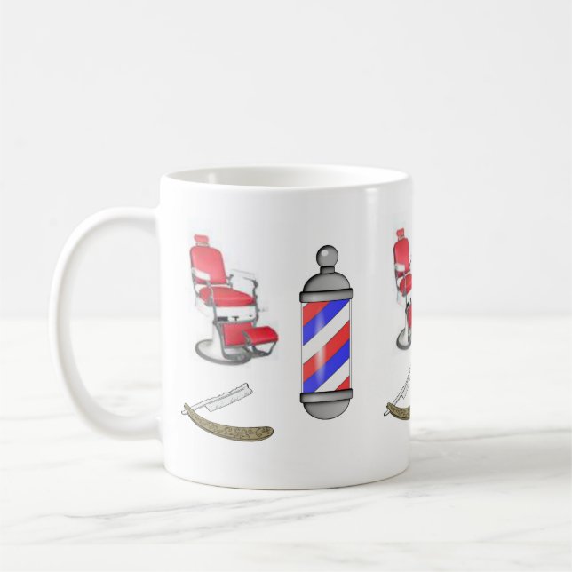 Taza De Café Barber Mug (Izquierda)