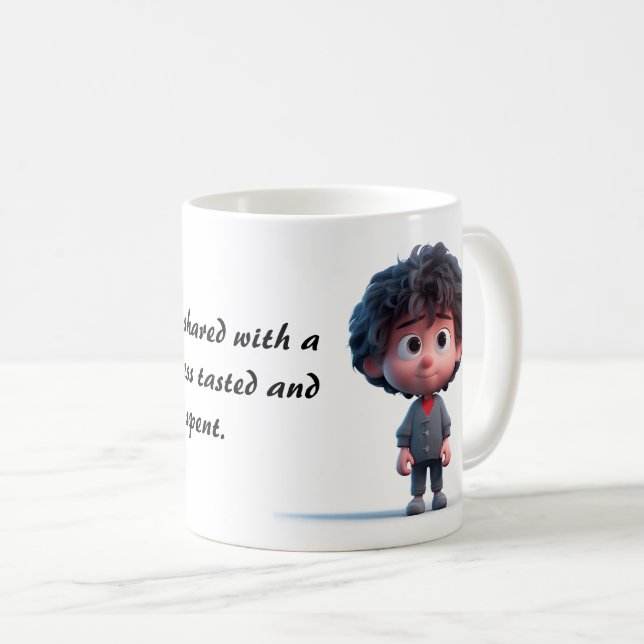 Taza De Café Barbilla de café de amistad (Anverso derecho)