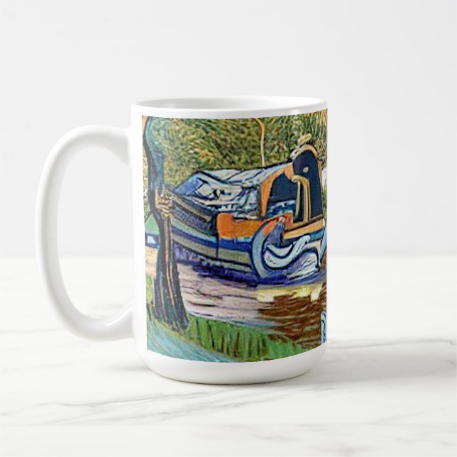 TAZA DE CAFÉ BARCAZAS ESTRECHAS (Izquierda)