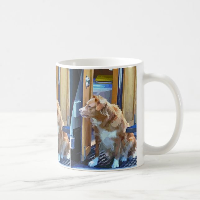 TAZA DE CAFÉ BARCAZAS ESTRECHAS (Derecha)