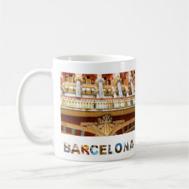 Taza De Café Barcelona España Palau de la Música Catalana Foto