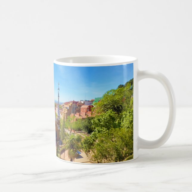 Taza De Café Barcelona, Park Guell (Derecha)