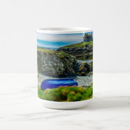 Taza De Café Barco azul anglesey de 11 oz o 15 oz mug