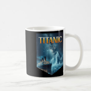 Taza De Café Barco Crucero Titanic Iceberg 1912 Rms Viaje Hombr
