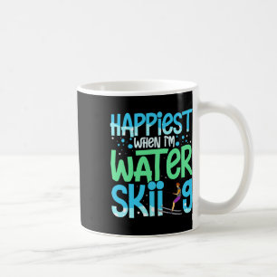 Taza De Café Barco de esquí acuático para principiantes tabla d