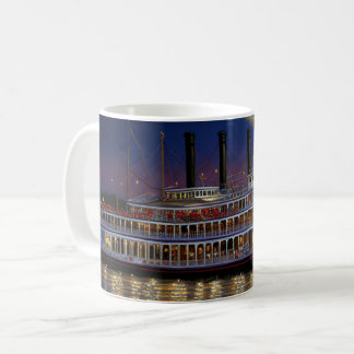 Taza De Café Barco de vapor del río Misisipi