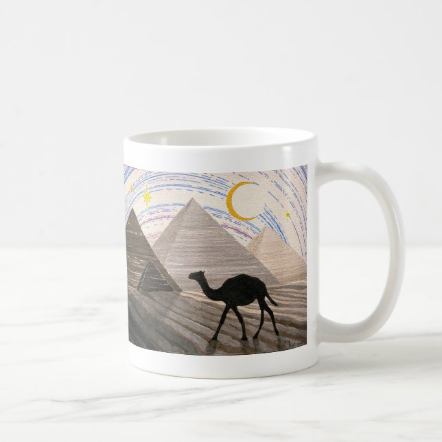 Taza De Café Barco del desierto (Derecha)