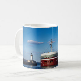 Taza De Café Barco en el lago Superior Joseph Block