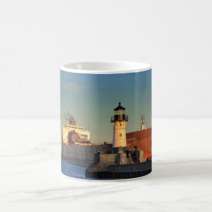Taza De Café Barco en el Lago Superior Paul R Tregurtha