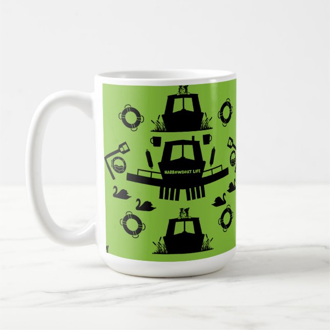 Taza De Café Barco estrecho - Accesorios - Puerta de Regalos de (Izquierda)
