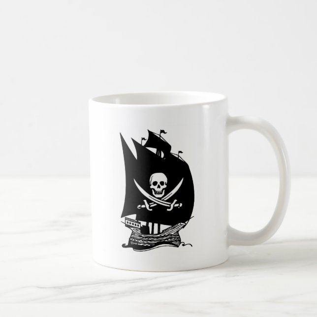Taza De Café Barco pirata (Derecha)