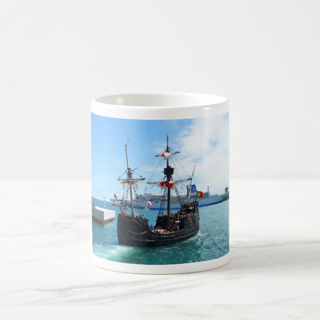 Taza De Café Barco pirata en Madeira (Centro)