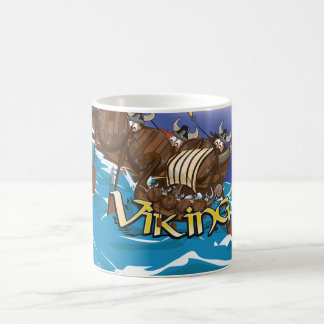 Taza De Café Barco Vikingo