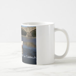 Taza De Café Barco y puente