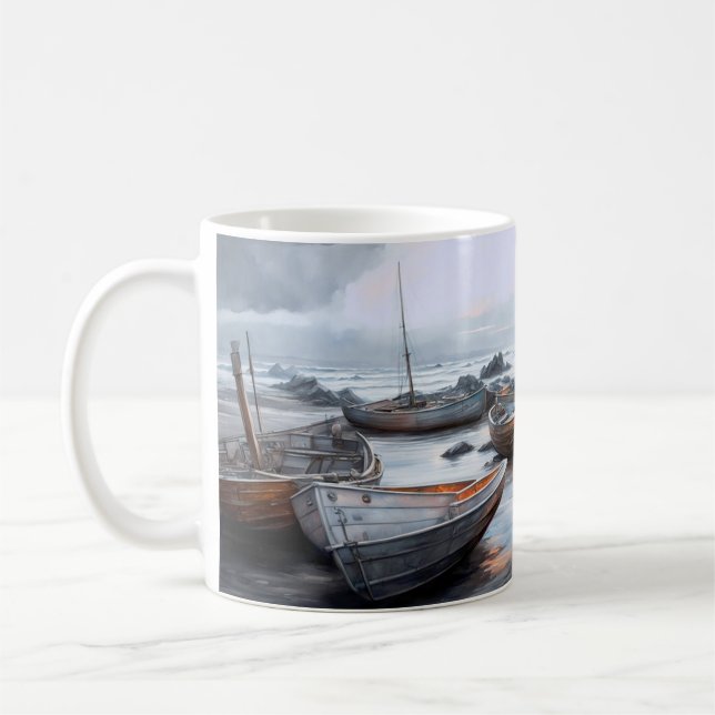 Taza De Café Barcos de Ashore (Izquierda)