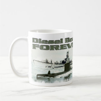 Taza De Café Barcos diesel para siempre