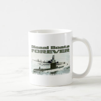 Taza De Café Barcos diesel para siempre