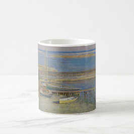 Taza De Café Barcos en aterrizaje (Paisaje de Nueva Inglaterra)