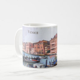 Taza De Café Barcos en el Gran Canal - Venecia, Italia Coffee M
