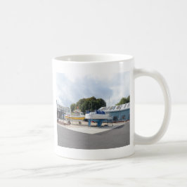 Taza De Café Barcos en seco