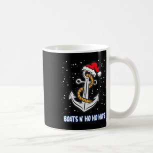 Taza De Café Barcos N Ho Ho Hos Navidad Pijama Divertido Humor