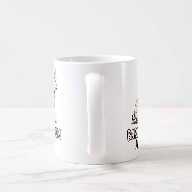 Taza De Café Bare Minimum Achiever Funny Llama Lazy Humor  (Mango)