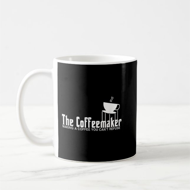 Taza De Café Barista Shirt Funny Coffeemaker Gigo Mejor Barista (Izquierda)