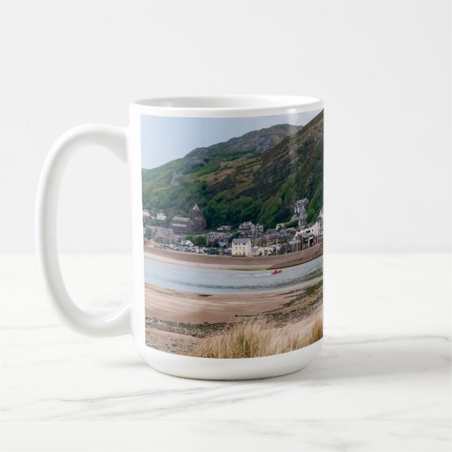 Taza De Café Barmouth y el río Mawdach (Izquierda)