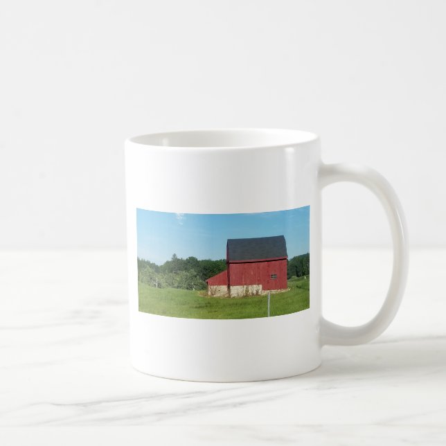 Taza De Café Barn de campo (Derecha)
