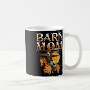 Taza De Café Barn Mom I Ecuestres Pony Horse Fan
