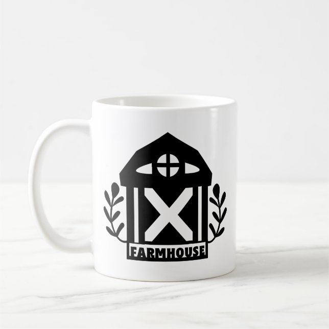 Taza De Café Barn Mug (Izquierda)