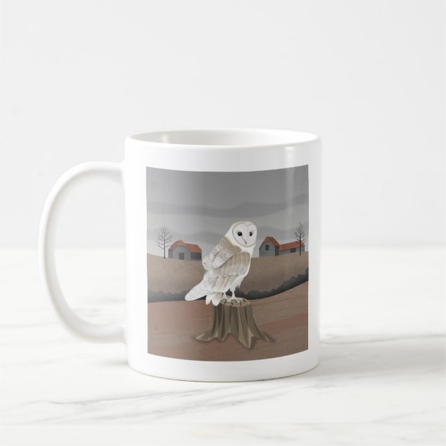 Taza De Café Barn Owl (Izquierda)