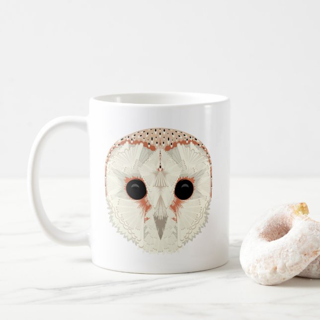 Taza De Café Barn Owl Classic Mug (Con donut)