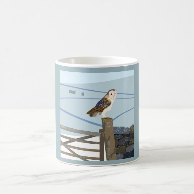 Taza De Café Barn owl Mug (Centro)