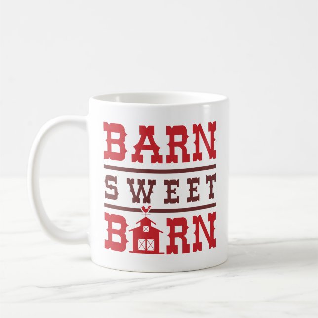 Taza De Café Barn Sweet Barn (Izquierda)