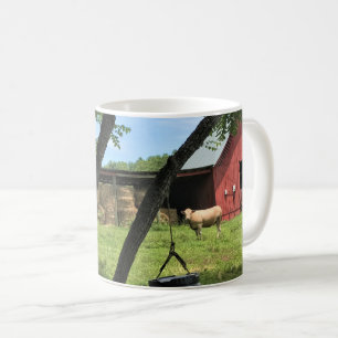 Taza De Café Barn & Vacas, Mag de tela para carolina del Norte