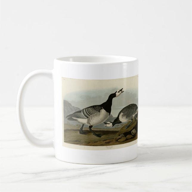 Taza De Café Barnacle Goose - de los pájaros de América de Audu (Izquierda)
