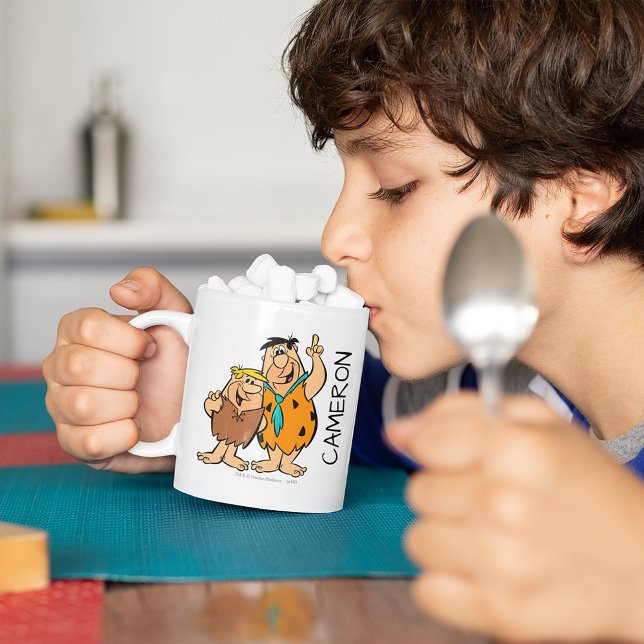 Taza De Café Barney Rubble y Fred Flintstone (Subido por el creador)