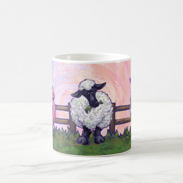 Taza De Café Barnyard Animal Mug (Centro)