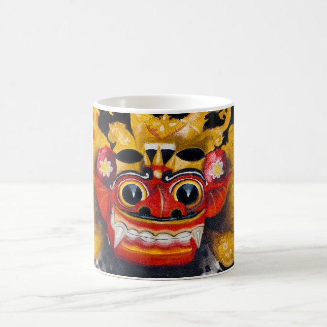 Taza De Café Barong Mug balinés (Centro)