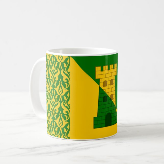 Taza De Café Baronía de Fettburg Badge Coffee Mug (Anverso izquierdo)