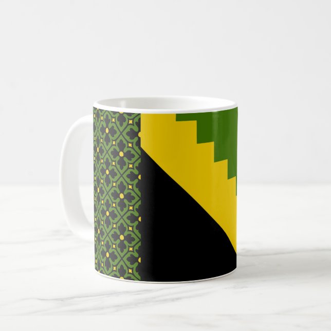 Taza De Café Baronía de la estepa de la placa de la población c (Anverso izquierdo)