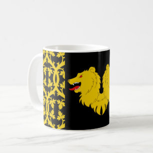 Taza De Café Baronía de la insignia de población de Adiantum