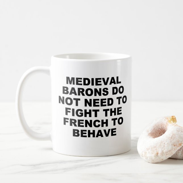 Taza De Café Barons Mug Medieval (Con donut)