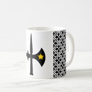 Taza De Café Barony of Bryn Gwlad Populace Badge Coffee Mug